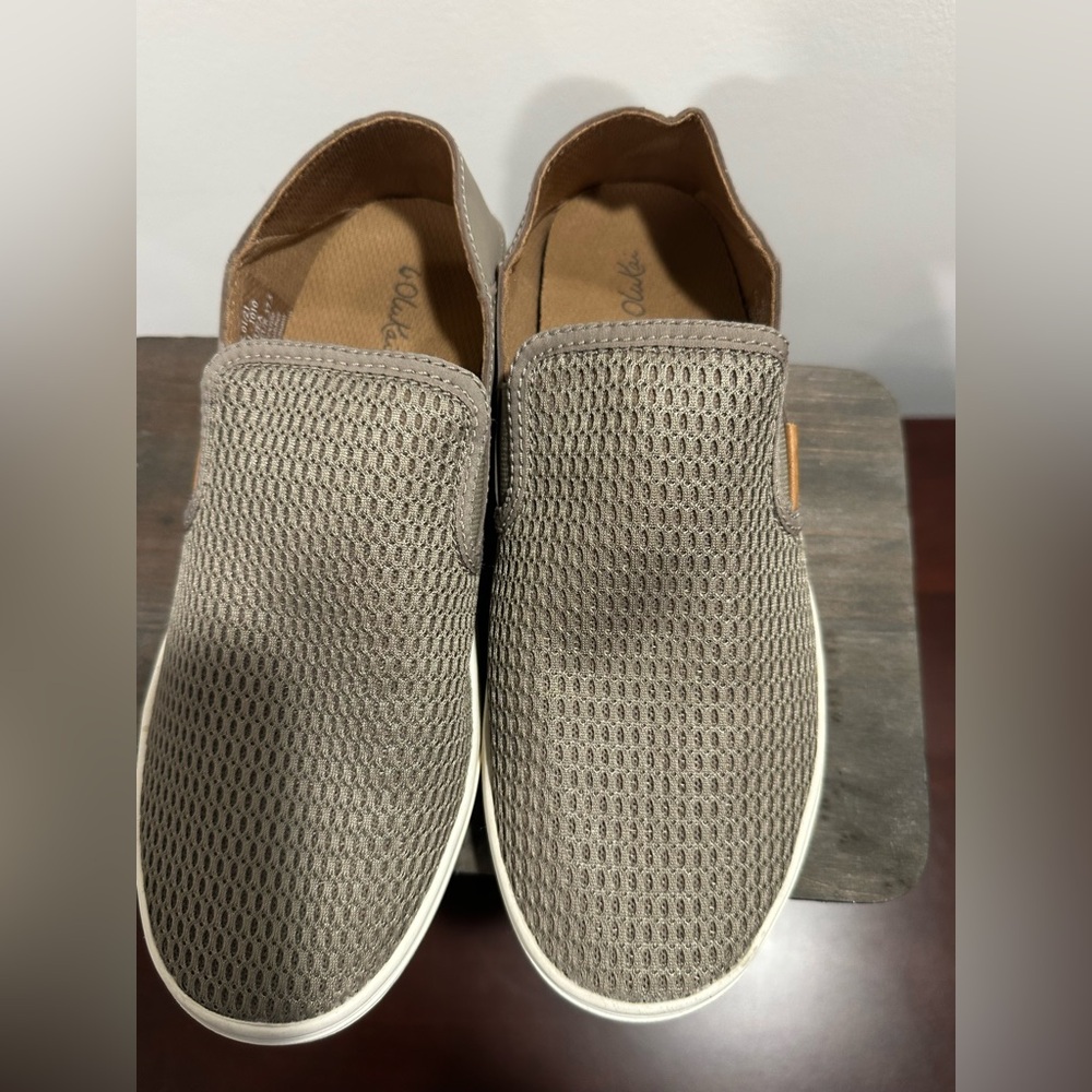 NWOT OluKai Women’s Pehuea slip-On Mesh Loafers in Clay, size 7.5